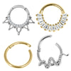 Clicker Rings, Hinged Rings