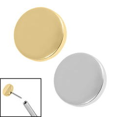 view all Titanium Threadless (Bend fit) Disk body jewellery