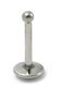 view all Steel Internally Threaded Labrets 1.2mm - Ball and Cone body jewellery