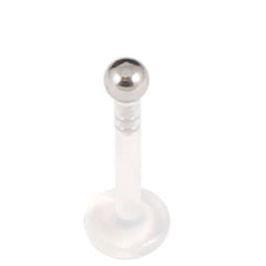 view all Bioflex Push-fit Labret with Titanium Ball body jewellery