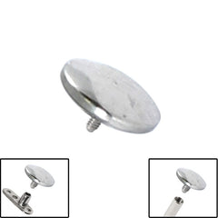 view all Titanium Disk for Internal Thread shafts in 1.6mm. Also fits Dermal Anchor body jewellery