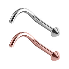 view all Steel Cone Nose Stud body jewellery
