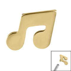 view all Steel Music Note for Internal Thread shafts in 1.2mm body jewellery
