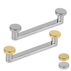 view all Titanium Internally Threaded Flat Surface Barbells with Titanium Disk body jewellery
