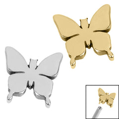 view all Titanium Butterfly Wire for Internal Thread shafts in 1.2mm body jewellery