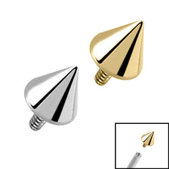 view all Titanium Cone for Internal Thread shafts in 1.2mm body jewellery
