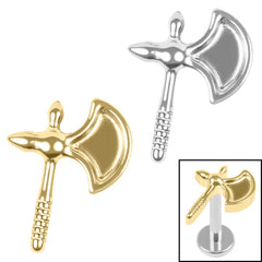 view all Titanium Internal Battle Axe Top body jewellery