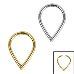 view all Titanium Venus Hinged Clicker Ring body jewellery