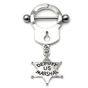 Deputy US Marshal Nipple Shield with Bar