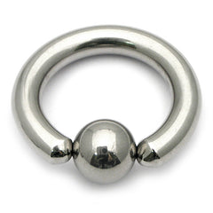 view all Titanium BCR 3mm Large Gauge (Ball Closure Ring) body jewellery