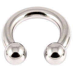 view all Titanium Circular Barbells (CBB) (Horseshoes) Large Gauge body jewellery