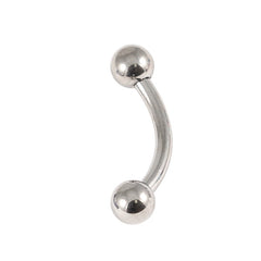 Titanium Micro Curved Barbell 1.0mm
