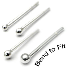 view all Silver Nose Studs ST4, ST5, ST6, ST7 body jewellery