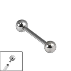 view all Titanium Internally Threaded Micro Barbells 1.2mm body jewellery