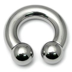 view all Steel Circular Barbell (CBB) 6mm 8mm 10mm Large Gauge body jewellery