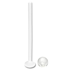 view all Bioflex Labrets with Acrylic Balls (formerly PTFE) body jewellery