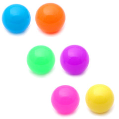 view all Acrylic Neon Balls body jewellery