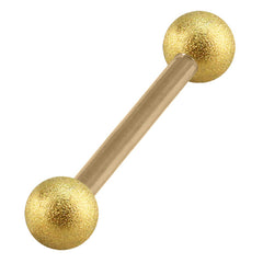 view all Zircon Steel Barbell with Zircon Steel Shimmer Balls 1.6mm body jewellery