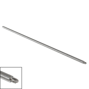 Steel Tapered Insertion Pin for Internally Threaded Jewellery