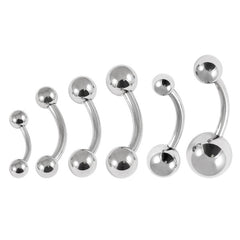 view all Steel Curved Bars and Belly Bars body jewellery