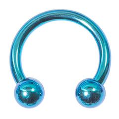 view all Titanium Circular Barbells (CBB) (Horseshoes) 1.6mm body jewellery