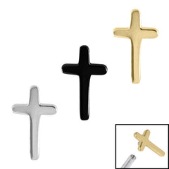 view all Steel Cross for Internal Thread shafts in 1.2mm body jewellery