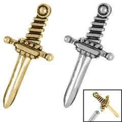 view all Steel Dagger for Internal Thread shafts in 1.2mm body jewellery