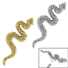view all Steel Snake for Internal Thread shafts in 1.2mm body jewellery