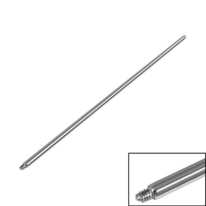 Titanium Tapered Insertion Pin for Internally Threaded Jewellery