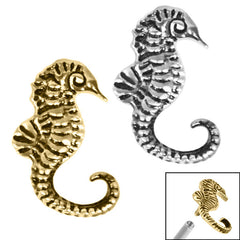 view all Steel Seahorse for Internal Thread shafts in 1.2mm body jewellery