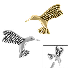 view all Steel Hummingbird for Internal Thread shafts in 1.2mm body jewellery