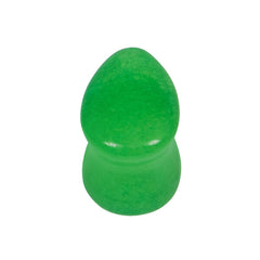 Jade Stone Double Flared Teardrop Plug