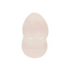 view all Rose Quartz Stone Double Flared Teardrop Plug body jewellery