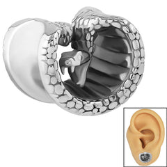 view all Steel Snake Half Tunnel body jewellery