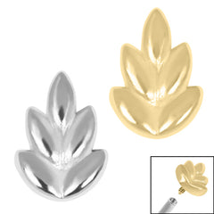 view all Steel Fern for Internal Thread shafts in 1.2mm body jewellery