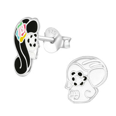 view all Sterling Silver Day of the Dead Ear Stud Earrings ES48 body jewellery