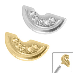 view all Titanium Watermelon for Internal Thread Shafts in 1.2mm body jewellery