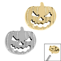 view all Titanium Pumpkin for Internal Thread Shafts in 1.2mm body jewellery