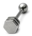 Steel Barbell with Steel Attachments 1.6mm