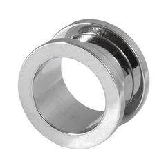 view all Steel Screw Flesh Tunnel body jewellery
