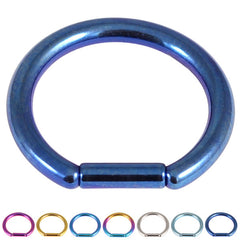 view all Titanium Bar Closure Ring body jewellery
