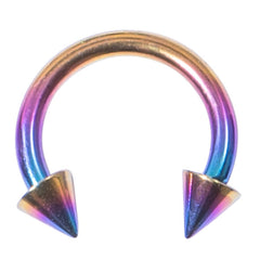 view all Titanium Coned Circular Barbells (CBB) (Horseshoes) body jewellery