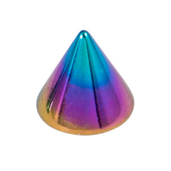 view all Titanium Threaded Cones and Spikes 1.2mm body jewellery