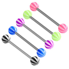 Acrylic Beach Barbell 1.6mm