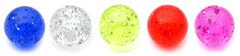 view all Acrylic Glitter Balls body jewellery