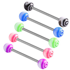view all Acrylic Lollipop Barbell 1.6mm body jewellery