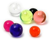 view all Acrylic Ball (Plain) body jewellery