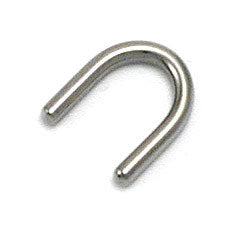 view all Titanium Septum Keeper - U Shaped body jewellery