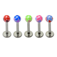 view all Acrylic Windmill Labrets 1.2mm body jewellery