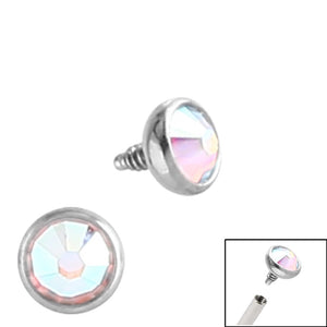 Steel Jewelled Ball for Internal Thread shafts in 1.2mm